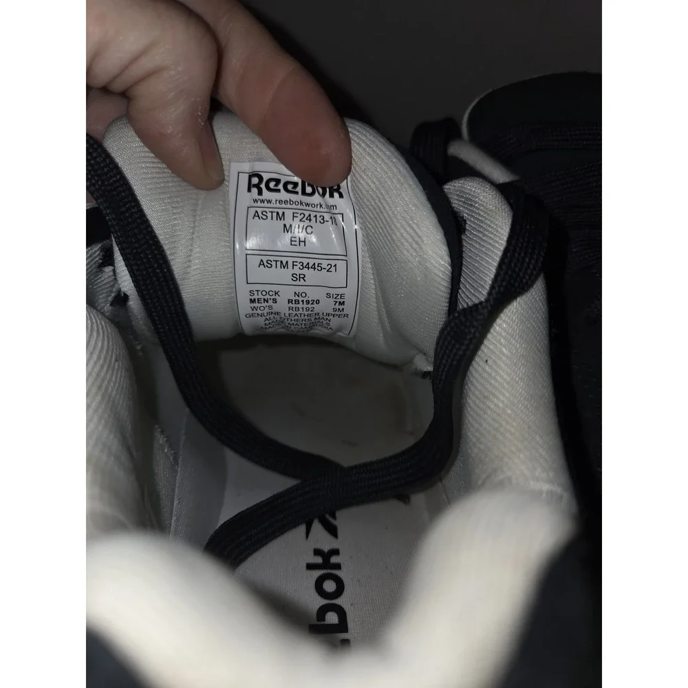 Reebok worn only